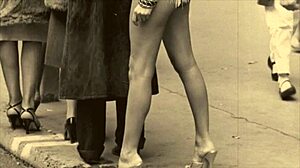 vintage swinging sixties london threesome with hairy charm