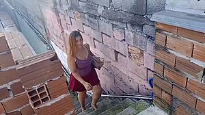 omg, i hooked up with the construction guy today! 😜