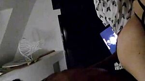 i see the thick little white girl and ray making a big mess together in the room