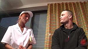 German Nurses' Exclusive Cock Care Session