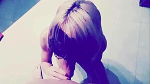 i watch blond skinny teen 18+ give deepthroat blowjobs in pov