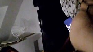 i see the thick little white girl and ray making a big mess together in the room