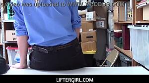 Liftergirl - Shoplyfter Rachael Cavalli Feeds LP Officer Cock Deep In Throat