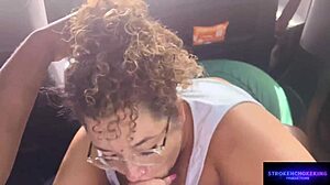 Zoey Envy Smothers Tits In Car