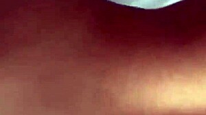 Does the white delivery boy rough fuck the young Brazilian's pussy?