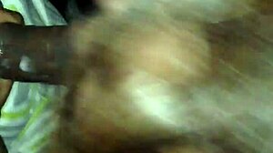 Ebony Buttah Delivers Sloppy Blowjob on Big Black Cock with Deepthroat Action