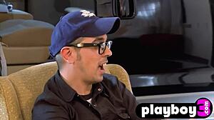 Lauren and friends strip naked