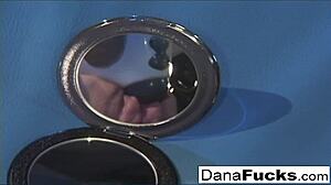 Dana's Lesbian Fucking with Brunette Babe, Pussy and Ass Play, Tits Sucking