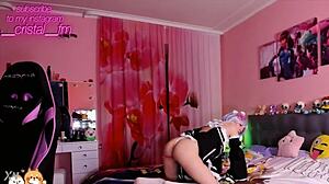 i enjoy cosplaying on webcam with friends