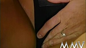 sexy blonde babe fucks hard