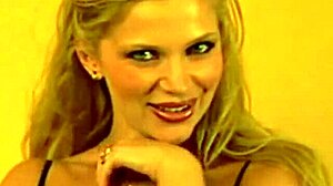 Busty model with big tits, ass, and boobs in lingerie gets caught