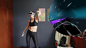 my vr exercises are so fun and energetic!
