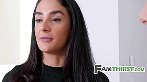 Stepdad Sees Lingerie Haul Leading to Intense Fucking