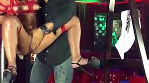 Mexican babe masturbates with machine on the desk intensely