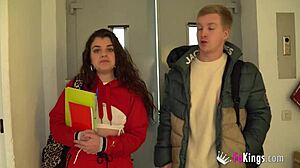 Chiki and her teenage friend join Fakings for an epic sex lesson. They learn wild moves!