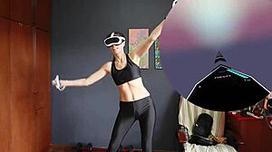 my vr exercises are so fun and energetic!