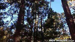 Hothouse Scene: Tattooed Jock Caught Jerking Off, Then Bareback Fucked By Muscular Hunk