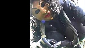 Roxina and Torpedoll and Rubbergurl's wild ride through the garden