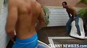 I want you to join our shemale threesome fun