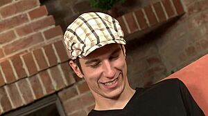 I explore gay blowjob scenes on my phone