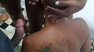 Quarantine gangbang with big cocks and bareback action