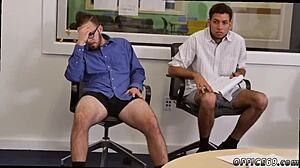 Straight teen 18+ gets wild in gay action