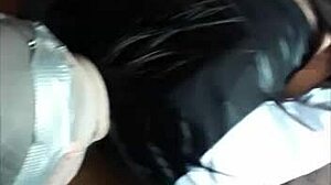 Laura Bound And Hooded In Pantyhose Bondage