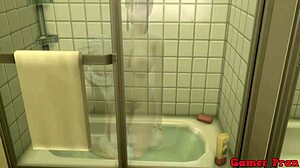 Hinata's Friend Gets Fucked in the Bathtub by Madara