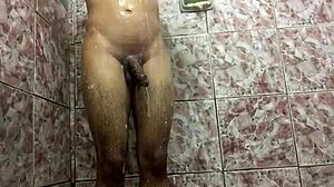 teen ebony rides wet cock to orgasm in interracial cumshot