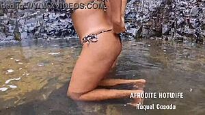 I fucked afrodite rj at the waterfall with her husband