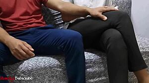 Pinay HR manager gets fingered by staff at lunch break until she squirts.