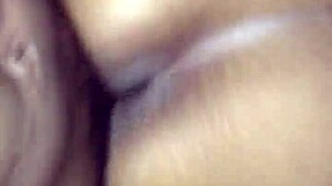 Big Ebony Ass Bends Over For Doggy Creampie