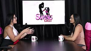 एड्ना समारा दो मर्दों के स्विंगिंग के बाद गैंगबैंग चाहती है