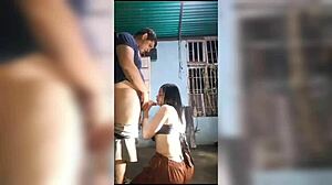 I met my friend who took me to aunt's house, he fucked me good and filled me with cum, feels amazing having his cock inside, love sucking it