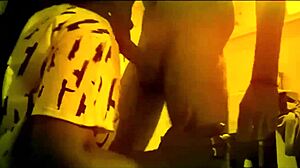 Claudia calls me in the bathroom and the slut starts sucking before ending with cum in her ass