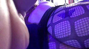 Amateur girl fingers ass, sucks cock, swallows cum in mouth