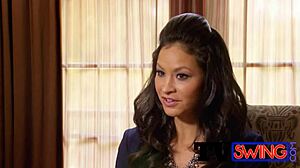 She Really Wants A Piece Of His Hard Cock Now In This Reality Orgy