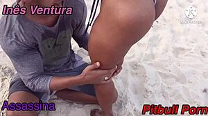 Met Masseuse On Beach, Introduced Novice, Fucked First Massage