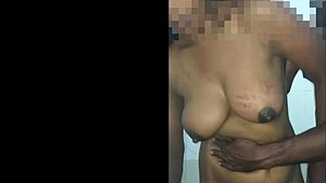 sri lankan guy dominates tamil girl in rough doggystyle action