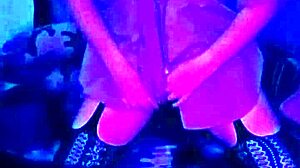 Violet Performs Bold Striptease, Clothes Ripped Off