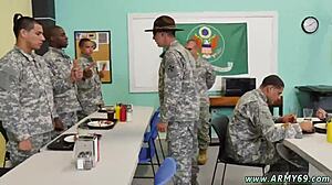 drill sergeant commands boy in intense GAY SEX relief