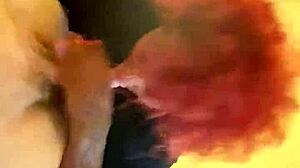 Sloppy deepthroat vs choking in interracial bbw homemade scene