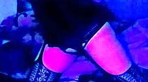 Violet Performs Bold Striptease, Clothes Ripped Off