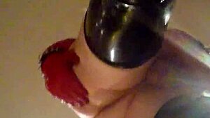 Mov 0382: Intriguing Shemale in Rubber Latex Doll Scene
