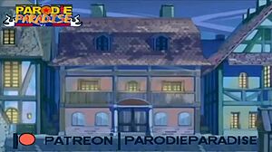 Erza and Lucy share lesbian blowjob and creampie in Fairy Tail hentai