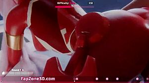 Hot 3D porn games feature cum challenge contests