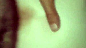 Feeling the creampie in my dripping pussy