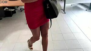 House worker seduced me intensely and squeezed all cum.