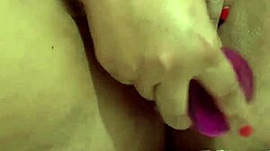 Lesbian thick latina gives herself wet squirting orgasm with dildo