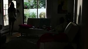 i watch the seductive teen 18+ bent over in outdoor roleplay